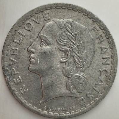 Krab外币市集Vol.26 - 法国1945年5法郎