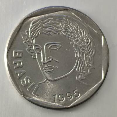 Krab外币市集Vol.26 - 巴西1995年25分