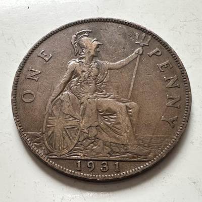 🌹外币初藏🌹🐯2025年第141场  每周二四六晚8️⃣点 接代拍 - 英国1931年一便士