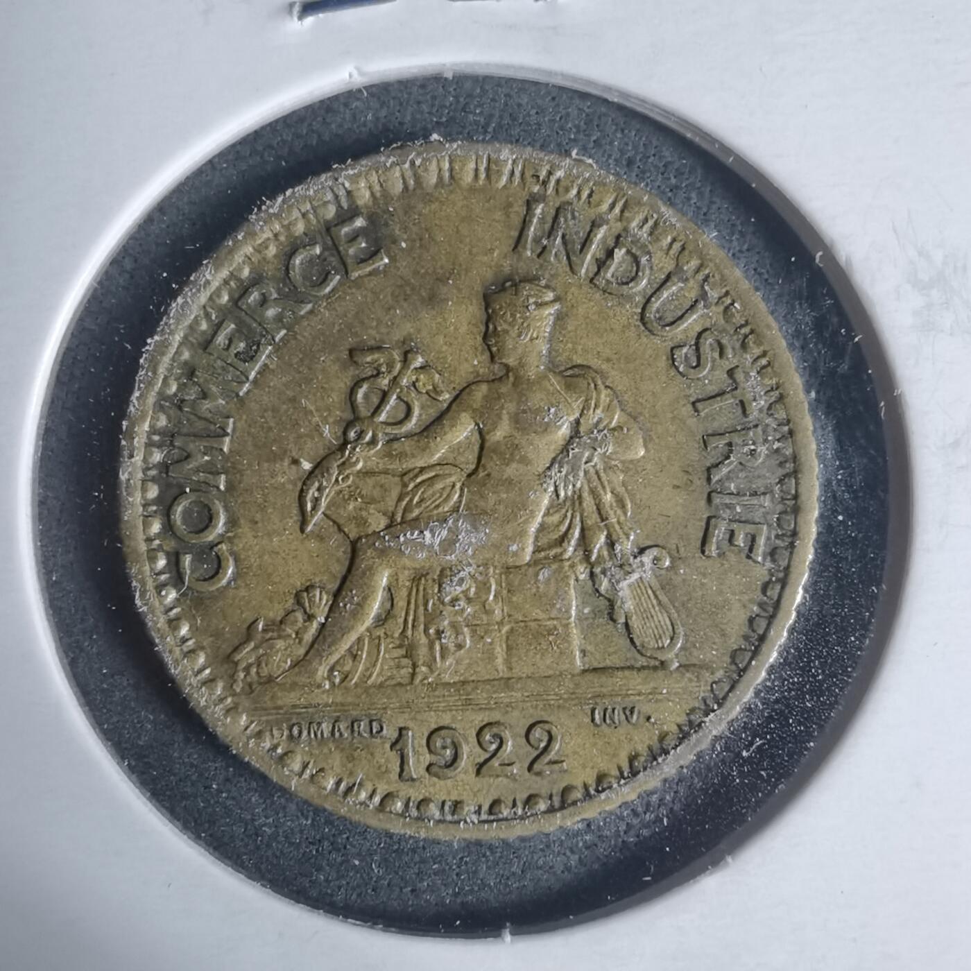 沼泽如烟--第933场 法国1922年1法郎