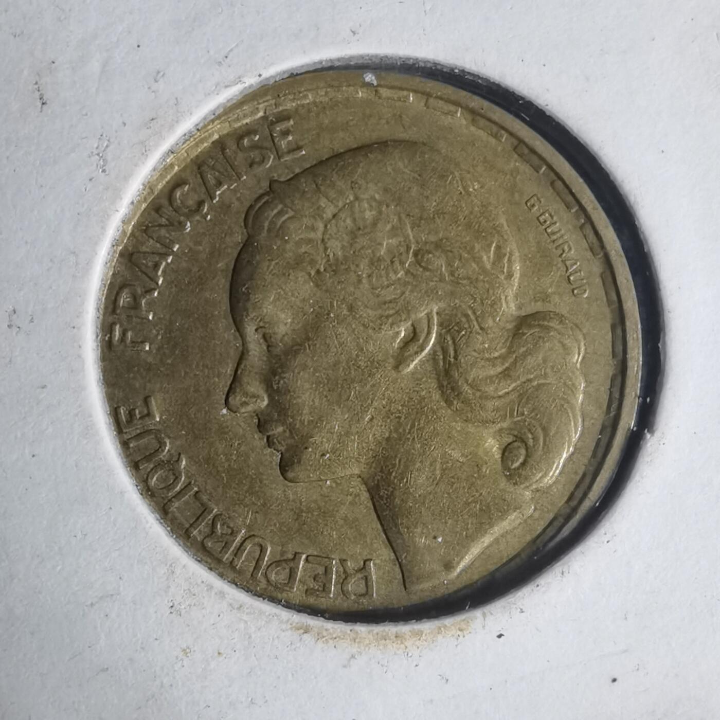 沼泽如烟--第933场 法国1952年10法郎