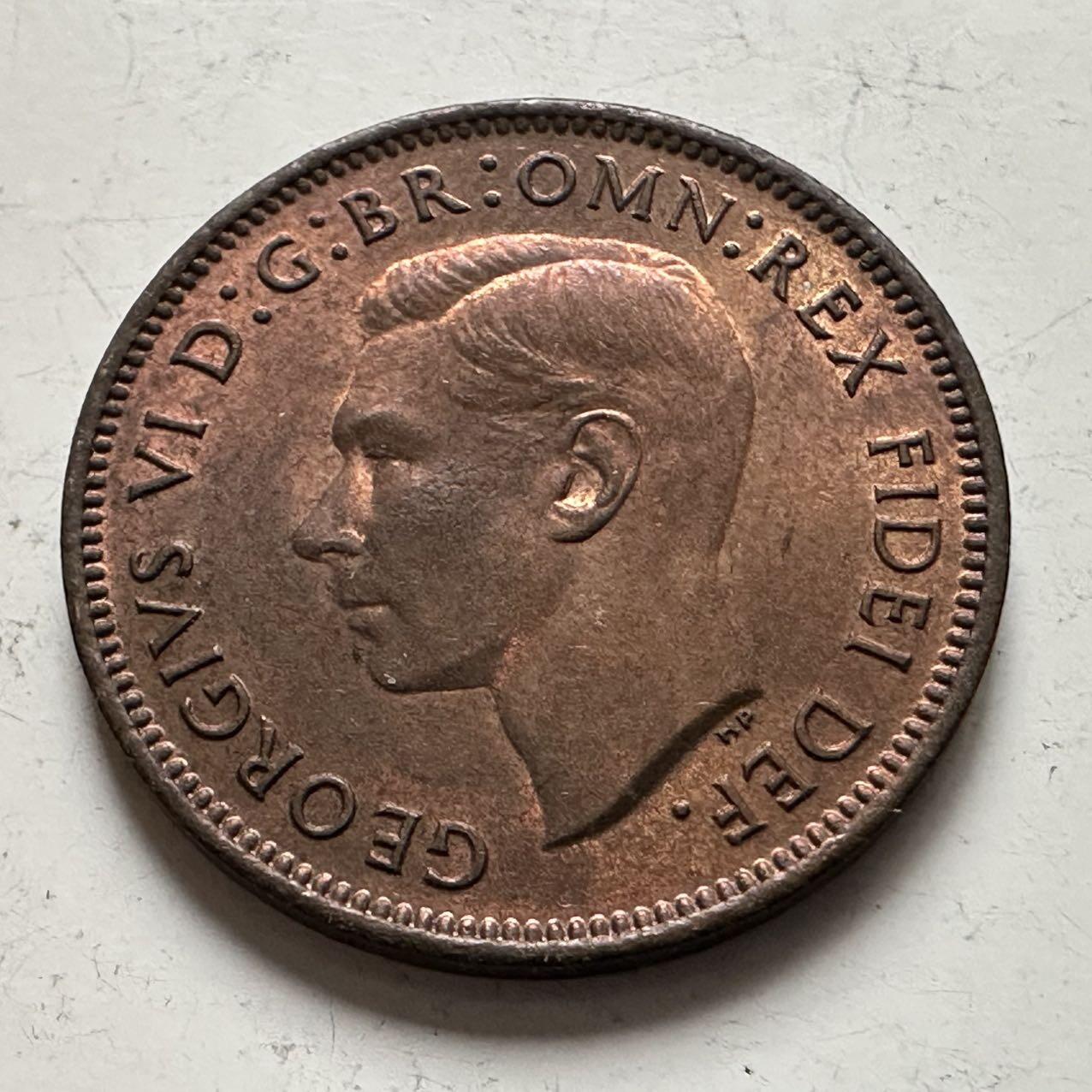 🌹外币初藏🌹🐯2025年第141场  每周二四六晚8️⃣点 接代拍 英国1951年一法新 a