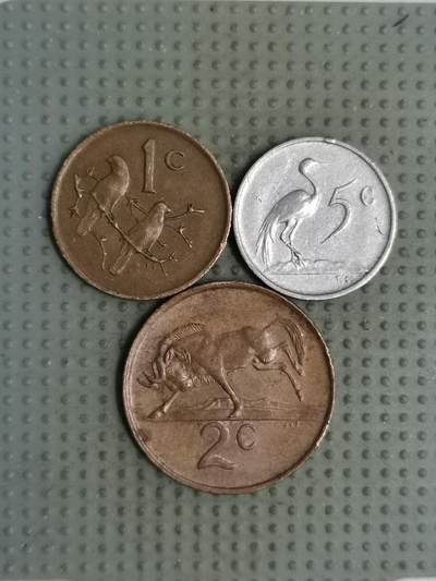 2025年第138场各国散币拍卖（总第138场） - 南非3枚