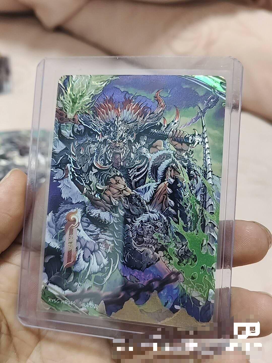 秋原瞳的小店第二十九期（持续收拍，今年的最后的一次旅行，期待在有雪的路上） 卡游三国7弹豪杰编——孟获，实物非常霸气