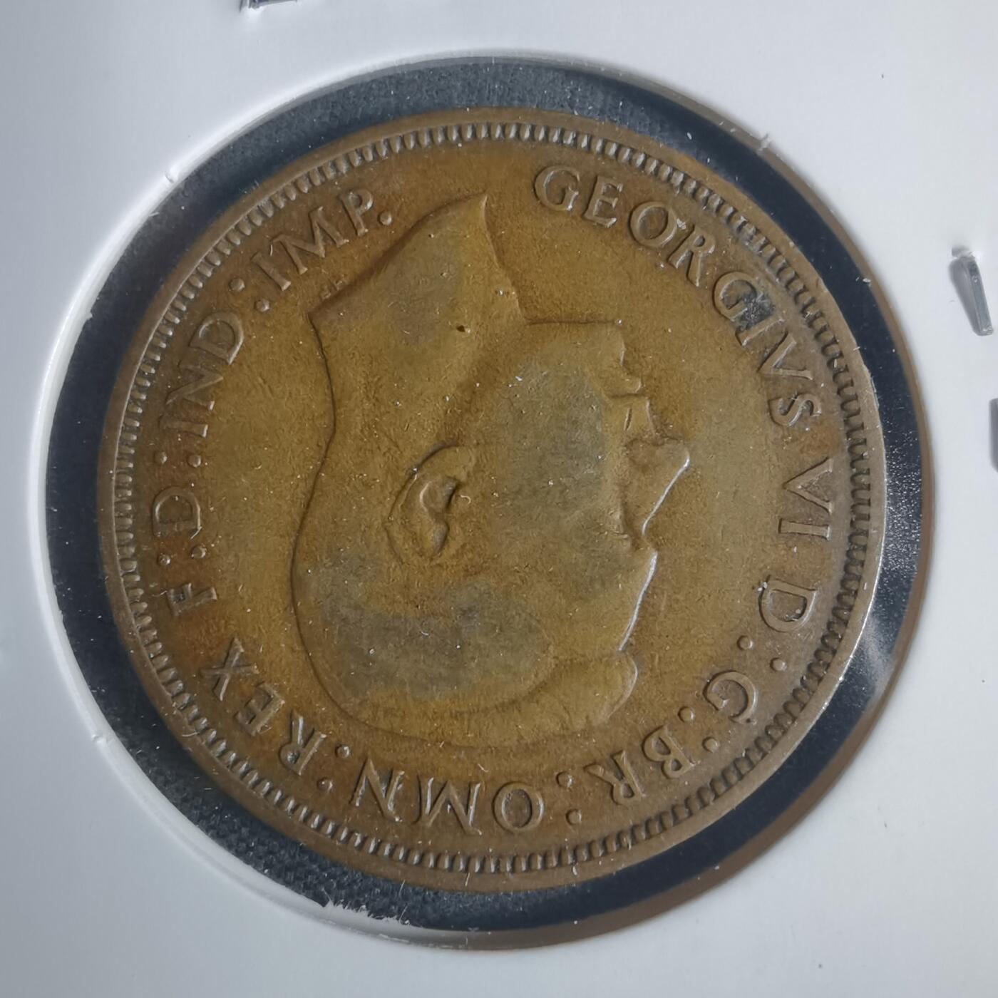 沼泽如烟--第933场 英国1940年1便士