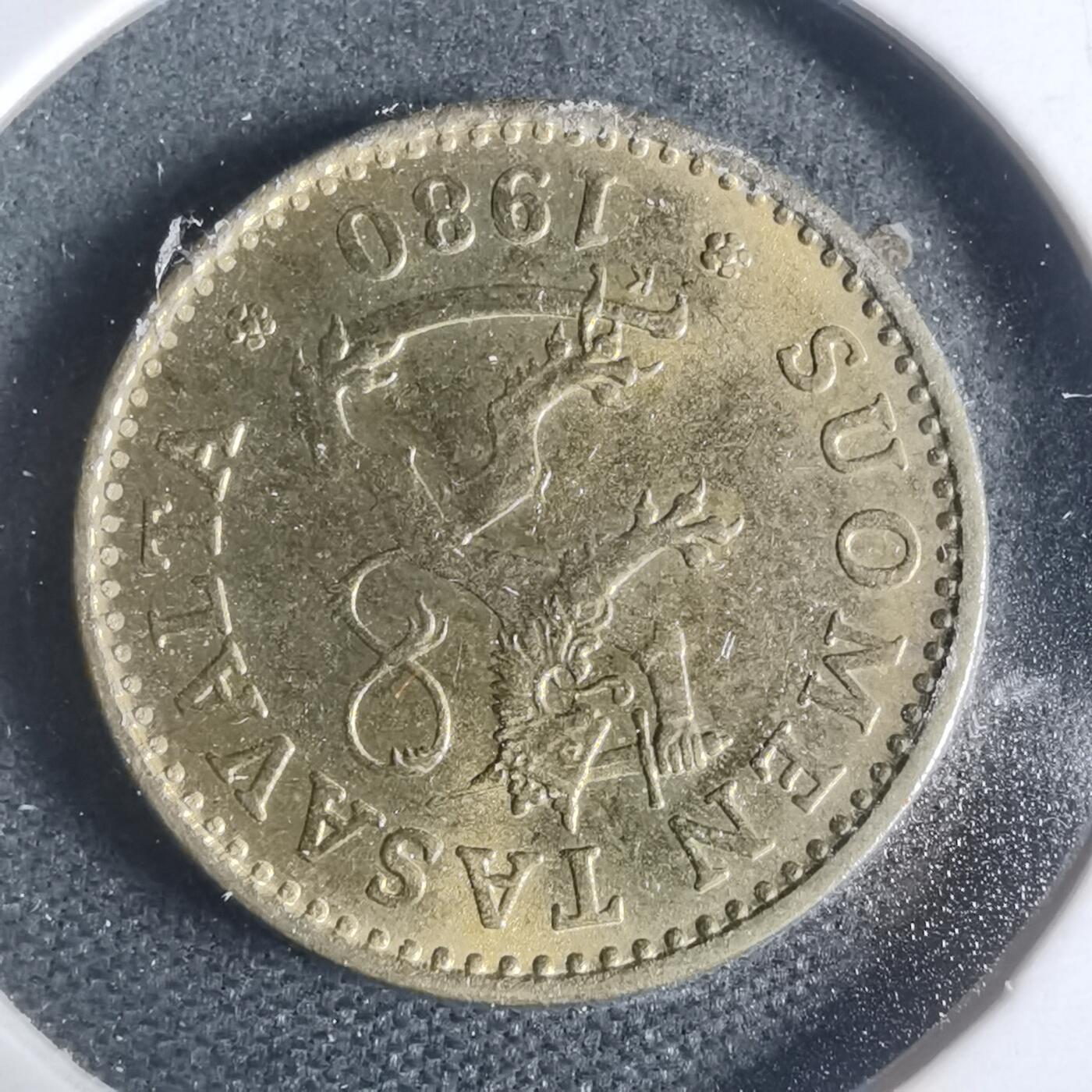 沼泽如烟--第933场 芬兰1980年10芬尼