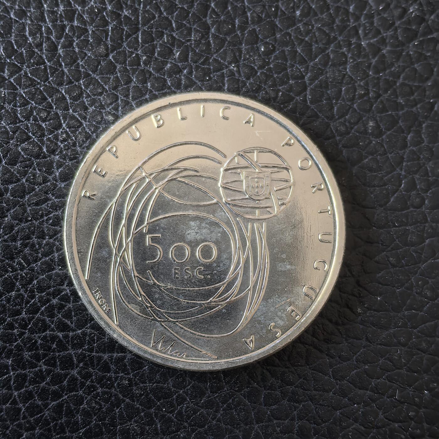 道一币馆币章第一百五十九场 葡萄牙2001年欧洲文化之都波尔图500埃斯库多纪念银币 14g 500S