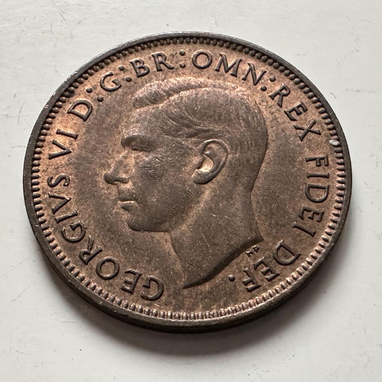 🌹外币初藏🌹🐯2025年第141场  每周二四六晚8️⃣点 接代拍 英国1952年一法新 b