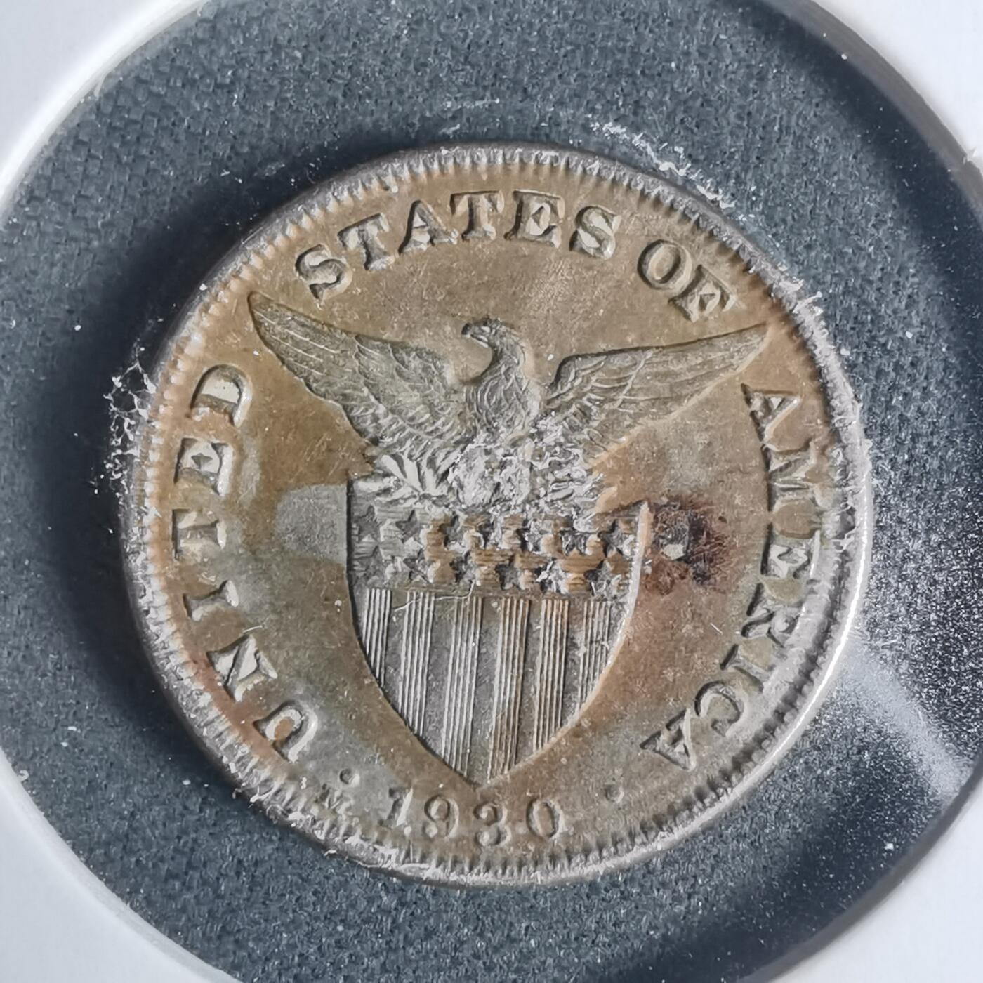 沼泽如烟--第933场 菲律宾1930年五分