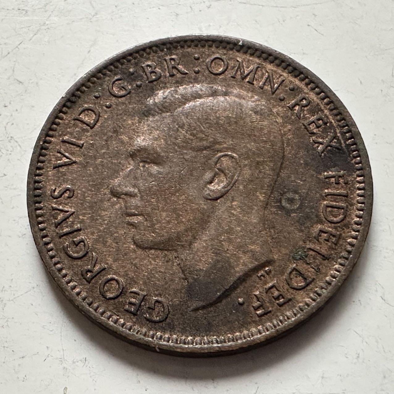 🌹外币初藏🌹🐯2025年第141场  每周二四六晚8️⃣点 接代拍 英国1951年一法新 b