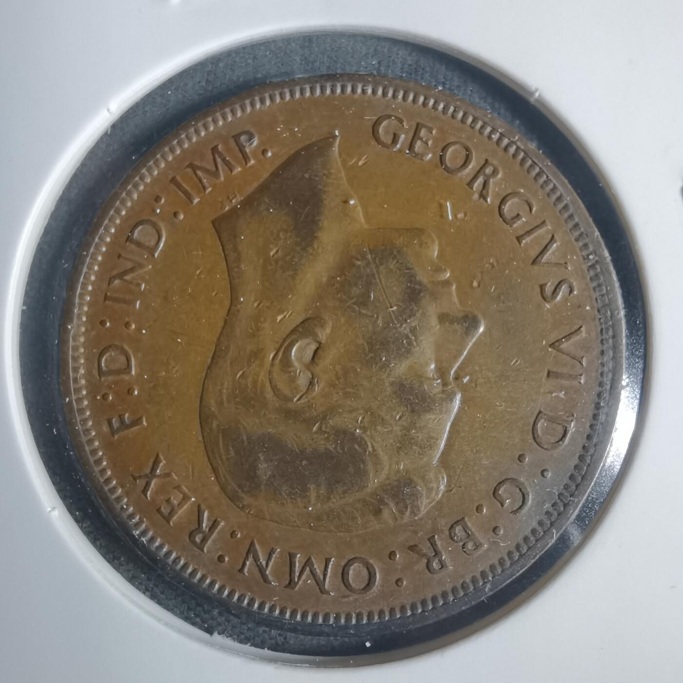 沼泽如烟--第933场 英国1837年1便士