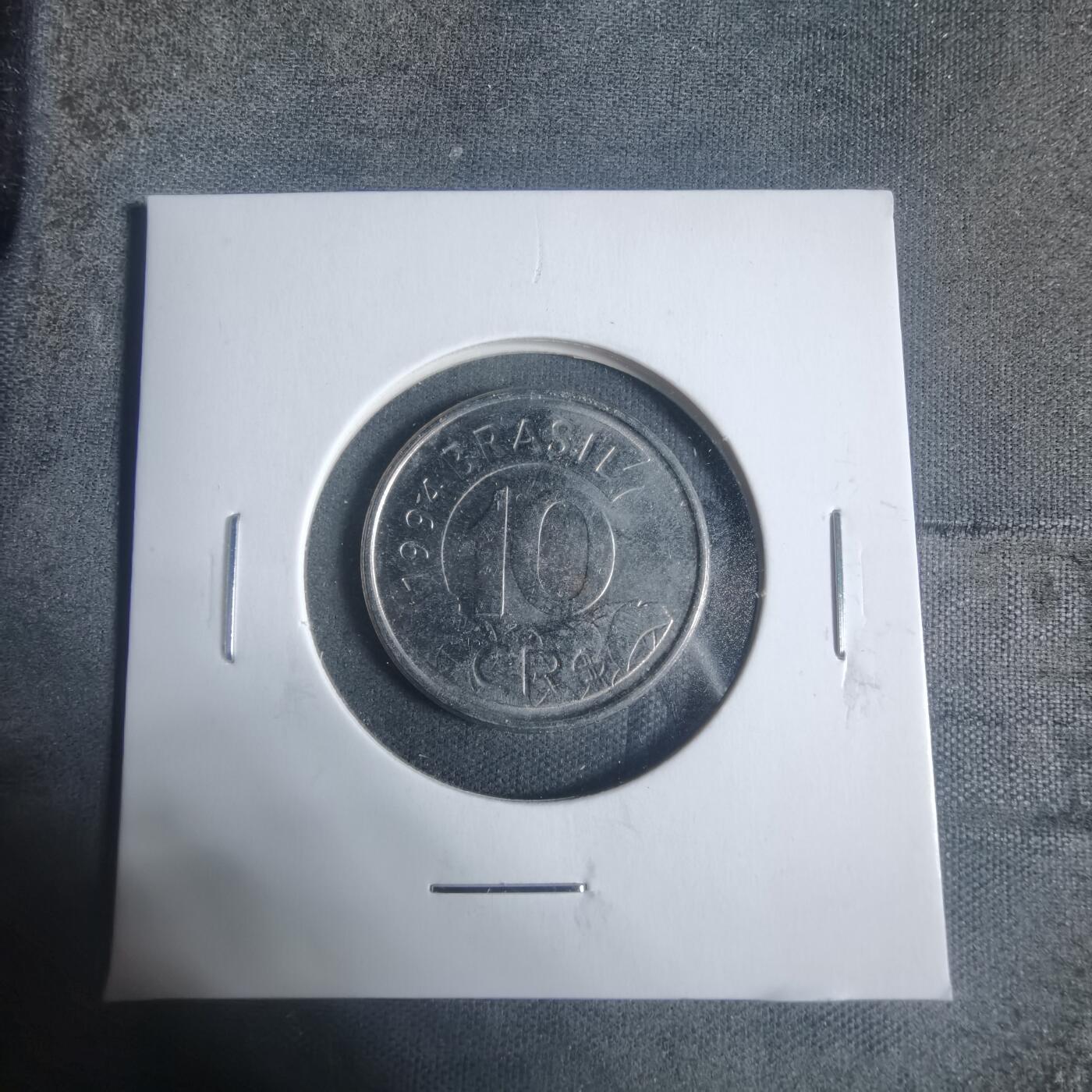 沼泽如烟--第933场 巴西1994年10克鲁塞罗