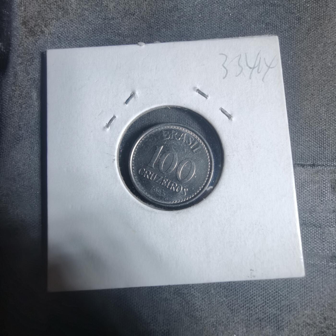 沼泽如烟--第933场 巴西1986年100克鲁塞罗