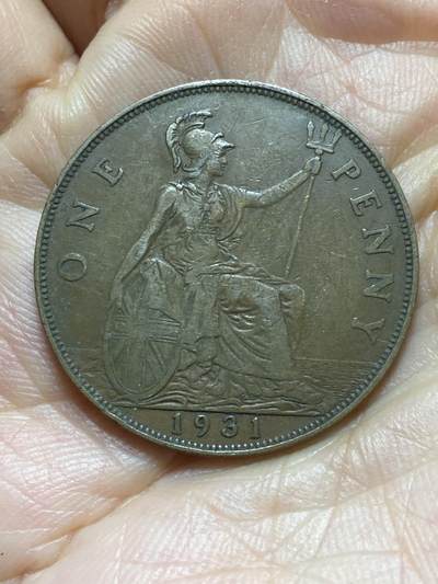 2025年第一百三十七场(总第一百六十三场）外国好品散币场(免佣金) - 英国🇬🇧1931年1便士(乔治五世第三版)