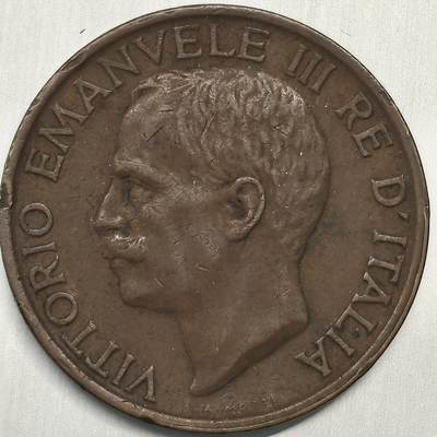 Krab外币市集Vol.26 - 意大利1921年10分