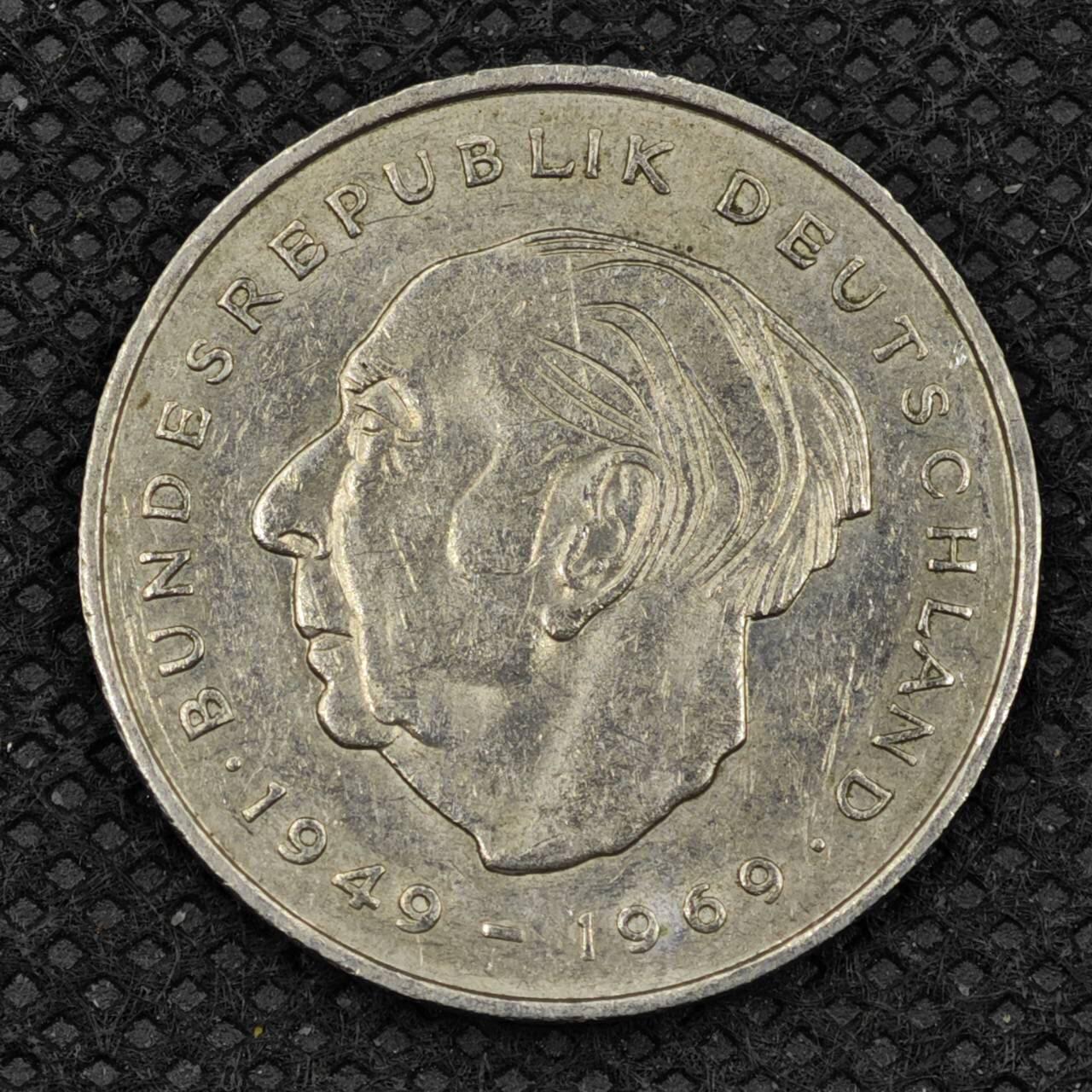 【淘币小摊】限时拍第八百三十二拍  散币场  满百包邮可预留两周  周一统一发货   德国1973年2马克纪念币