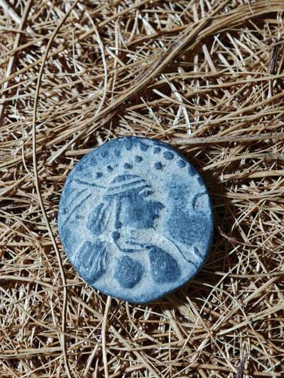 94期回流戒指饰品杂件纪念章丝路钱币专场 - 丝路铜币