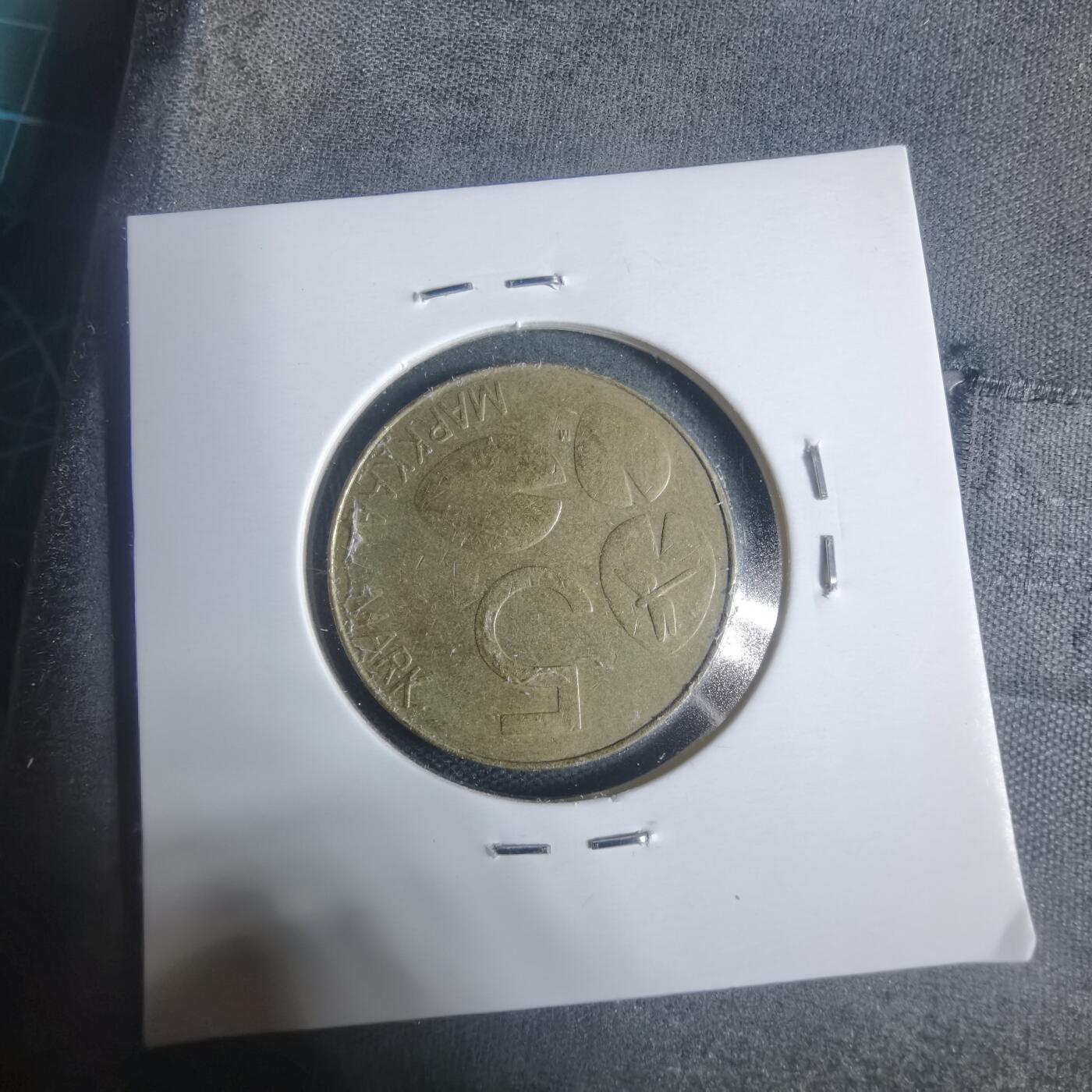 沼泽如烟--第933场 芬兰1993年5马克