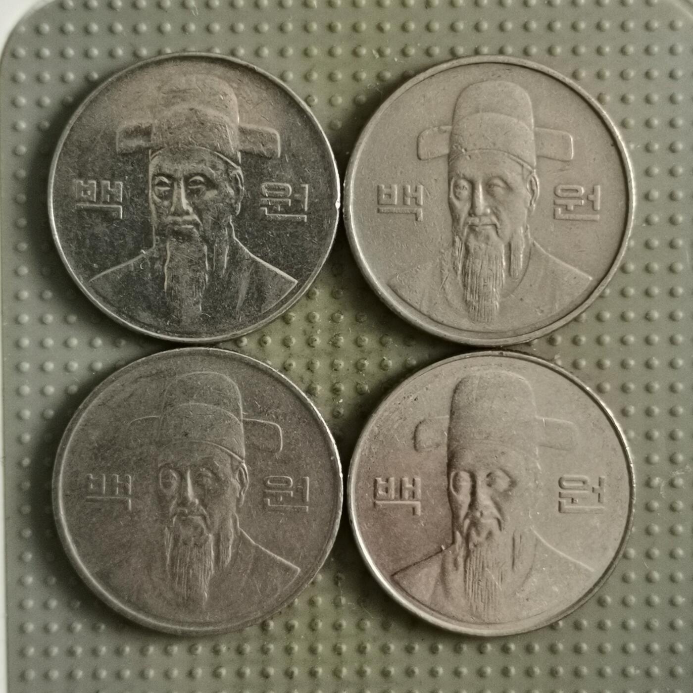 2025年第139场各国散币拍卖（总第139场） 韩国100韩元4枚