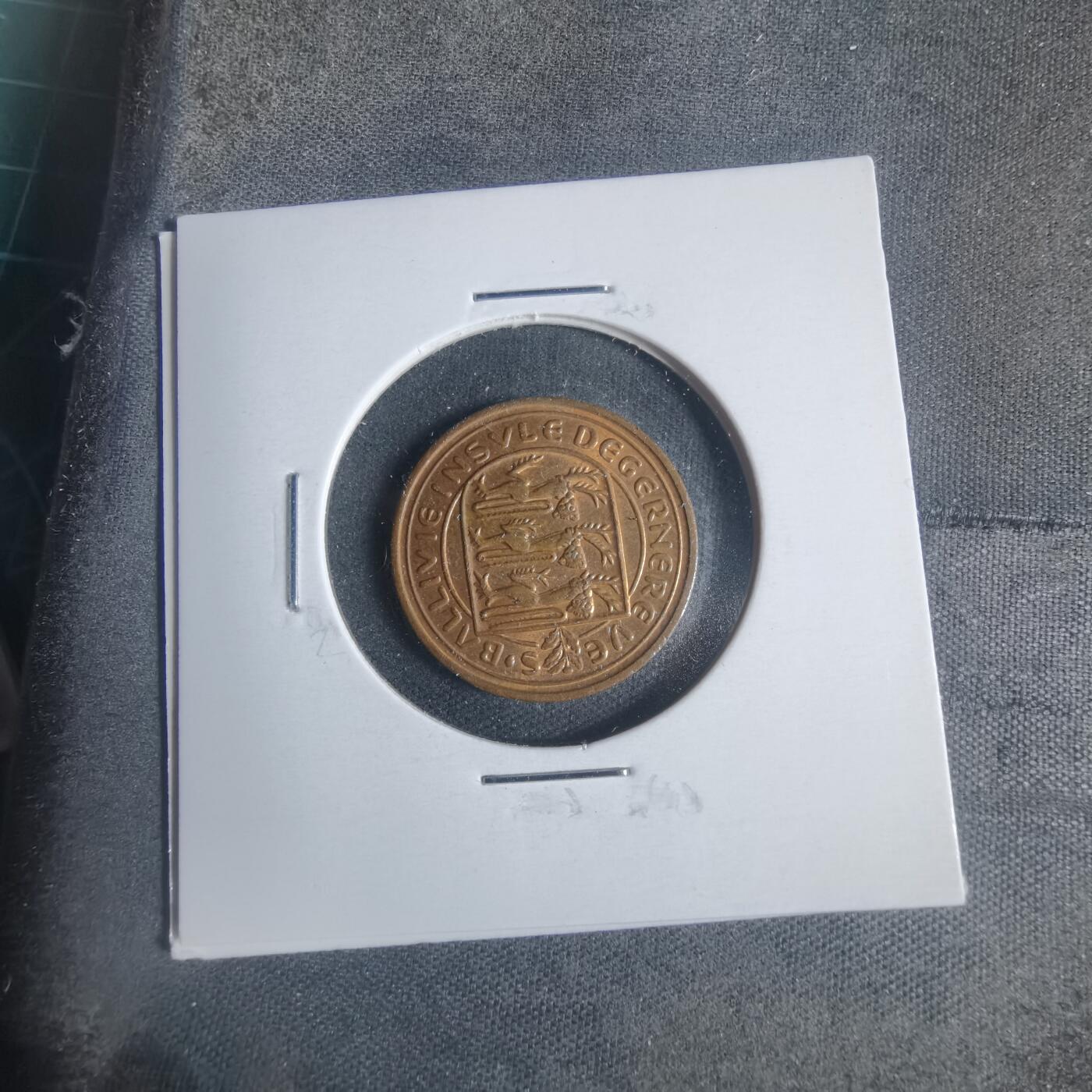 沼泽如烟--第933场 根西1971年1便士