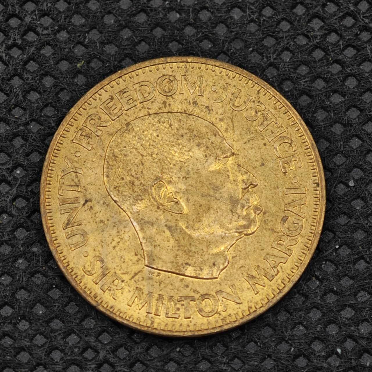 【淘币小摊】限时拍第八百三十二拍  散币场  满百包邮可预留两周  周一统一发货   塞拉利昂1964年1/2分铜币