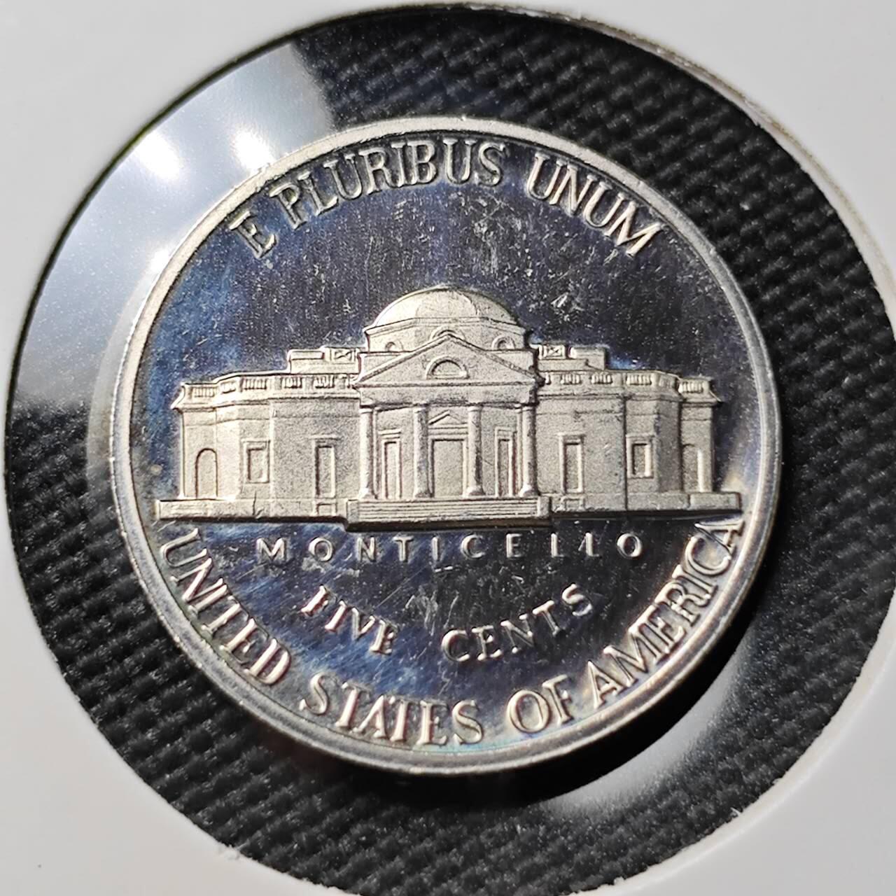 KK钱币收藏小铺 第380期  2月预留时间 周末发货  1987美国5分精制币