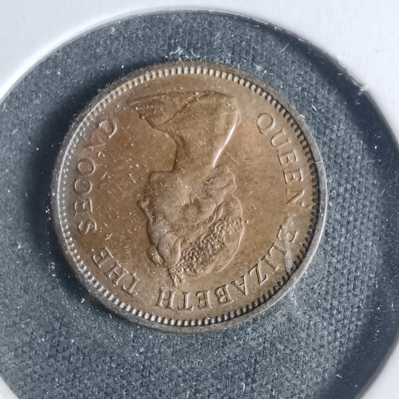 沼泽如烟--第933场 泽西1971年半便士