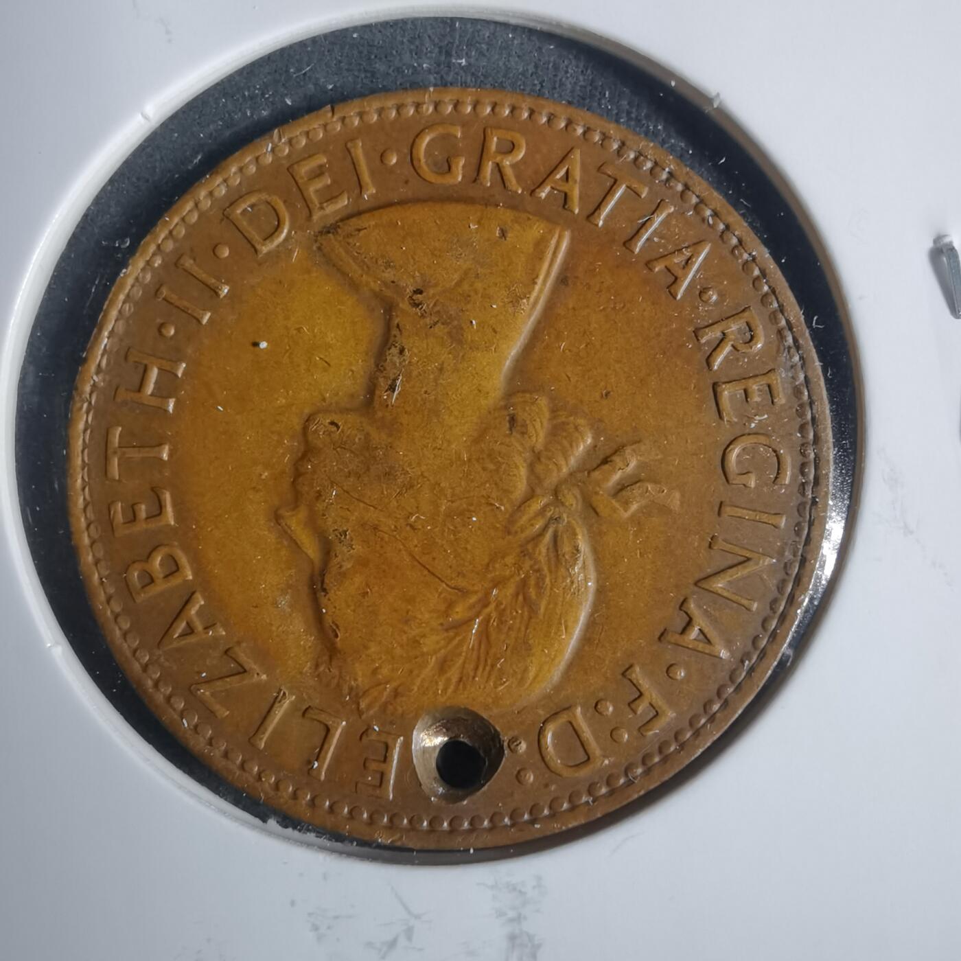 沼泽如烟--第933场 澳大利亚1961年1便士