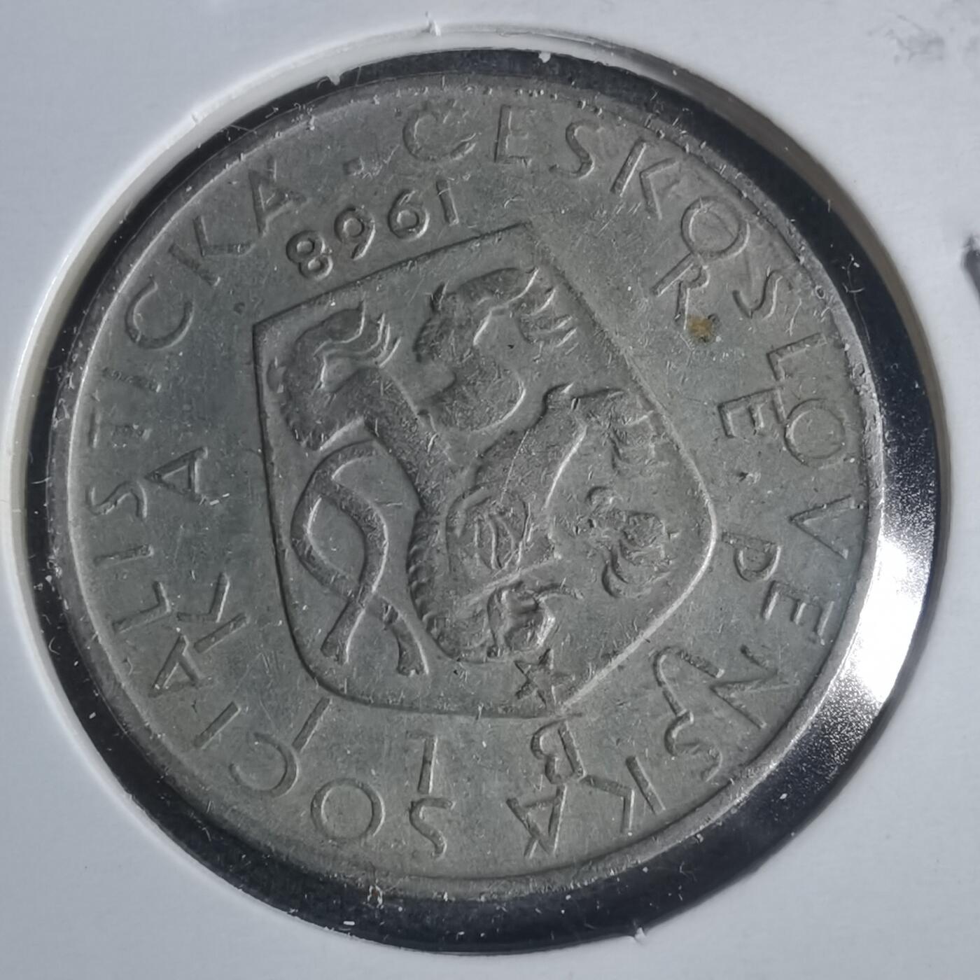 沼泽如烟--第933场 捷克斯洛伐克1968年5克朗