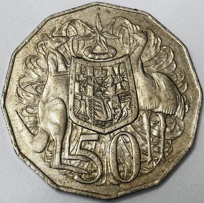 文馨钱币收藏第 285 场，【 长期接收代拍品】银币，评级币，散币场 - 1980 年澳大利亚 50 分，第一版