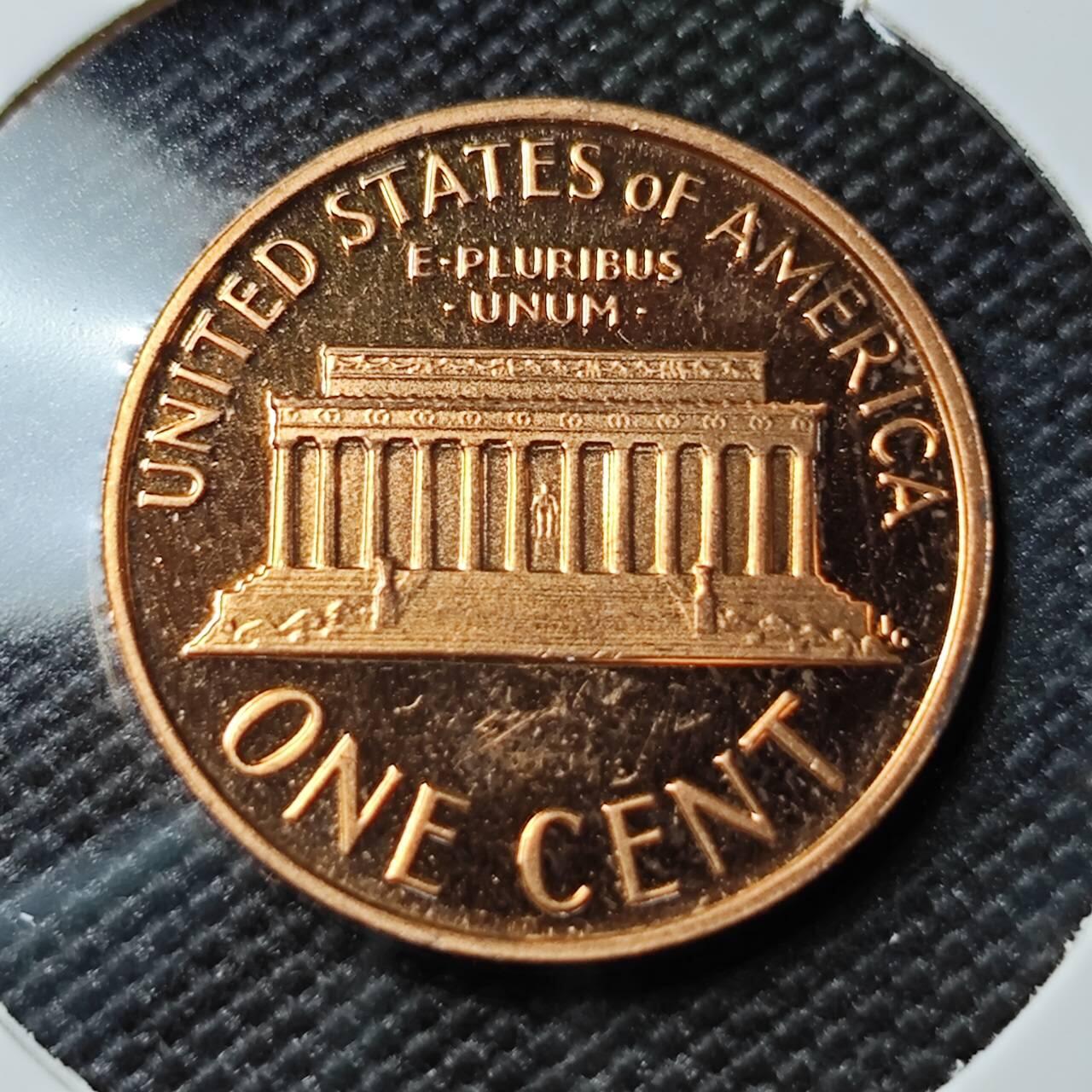 KK钱币收藏小铺 第380期  2月预留时间 周末发货  1987美国1分精制币