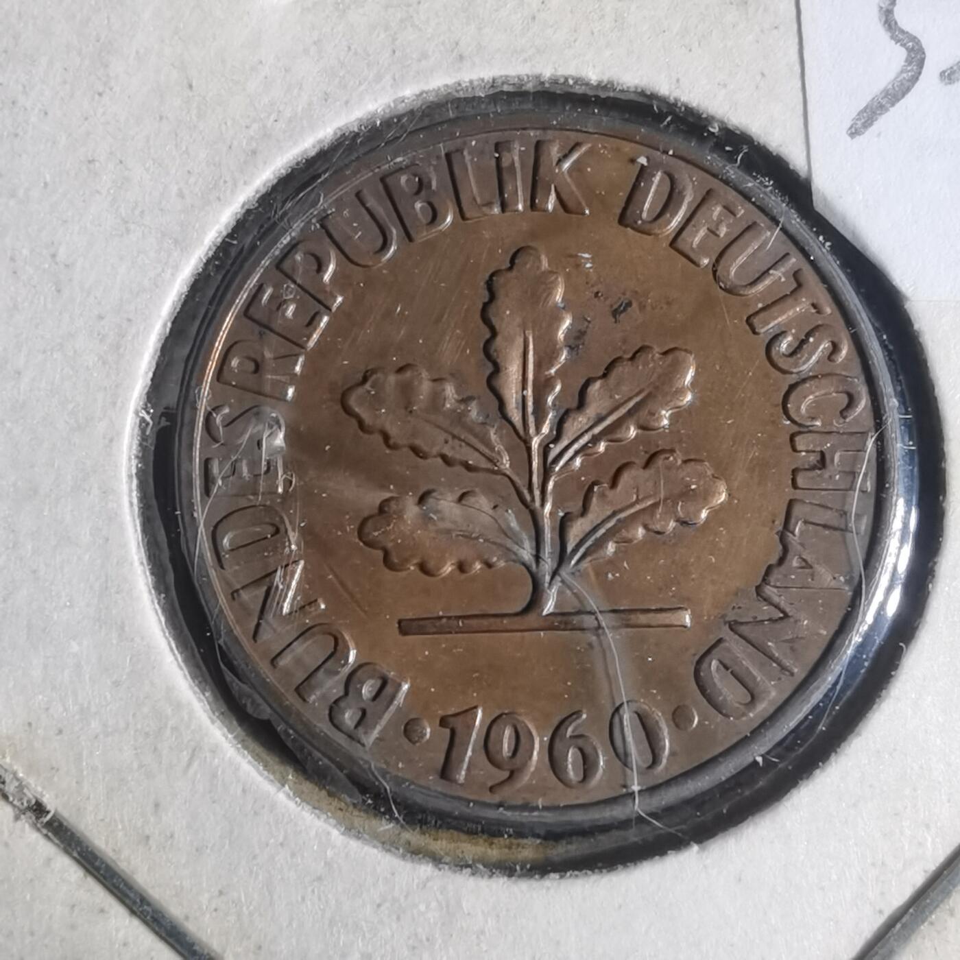 沼泽如烟--第933场 德国1960年2芬尼