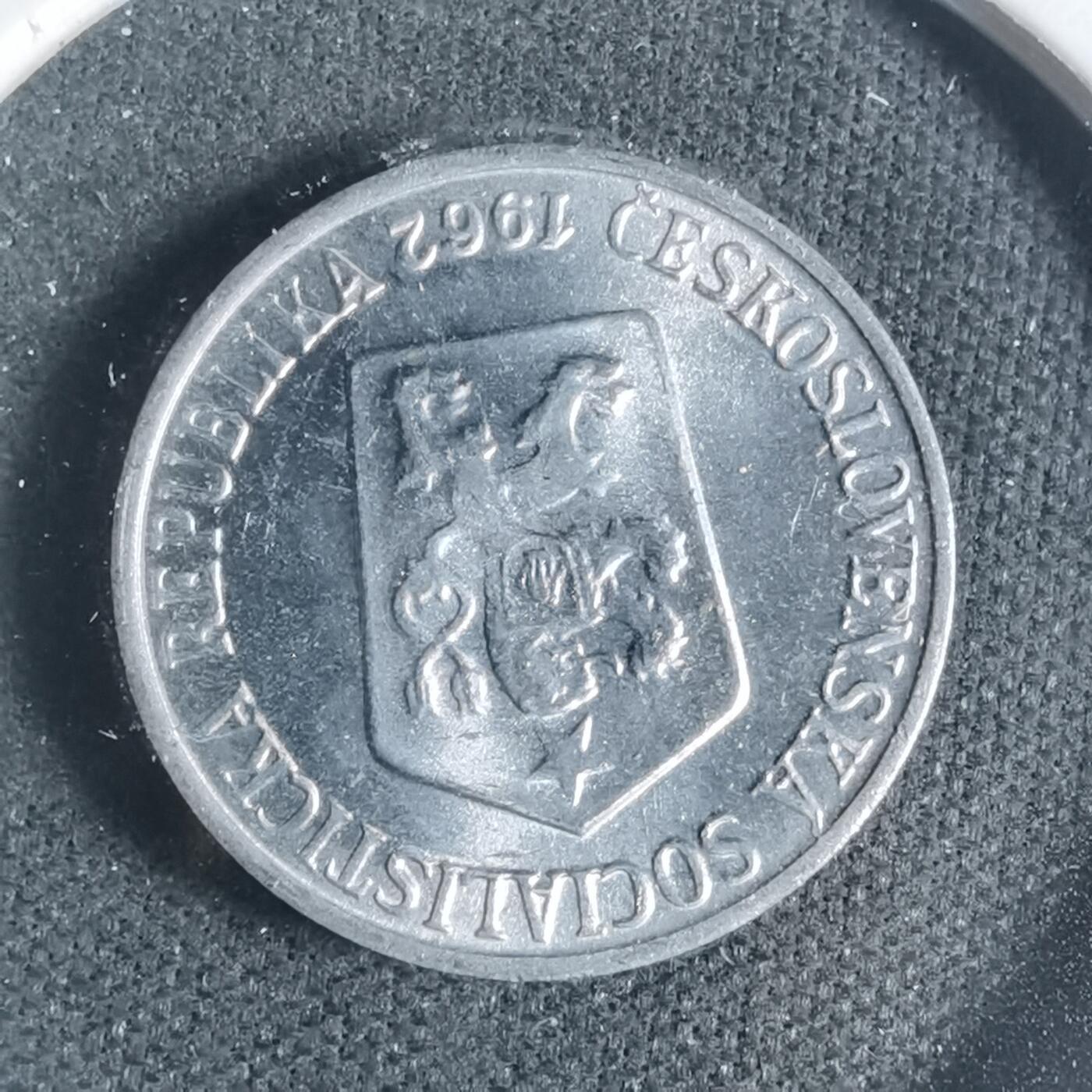 沼泽如烟--第933场 捷克斯洛伐克1962年1赫勒