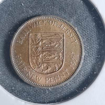 沼泽如烟--第933场 - 泽西1971年半便士