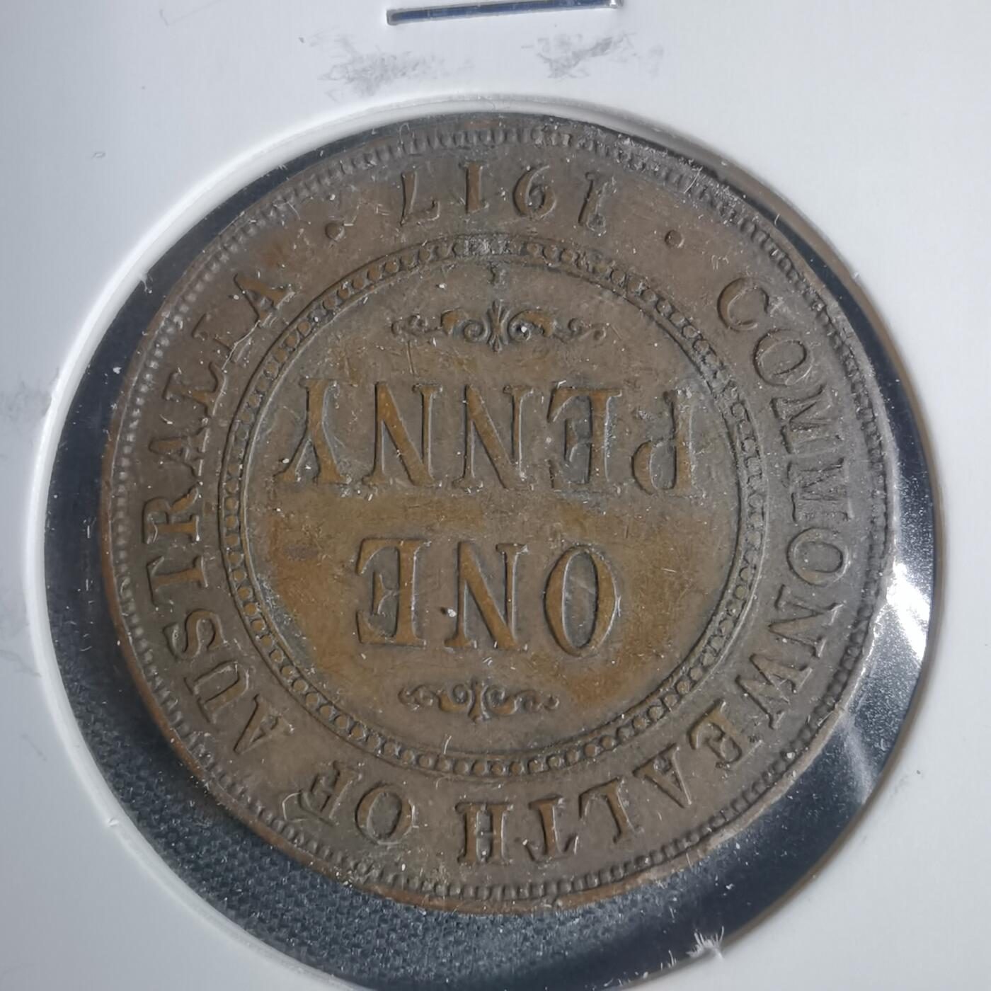 沼泽如烟--第933场 澳大利亚1917年1便士