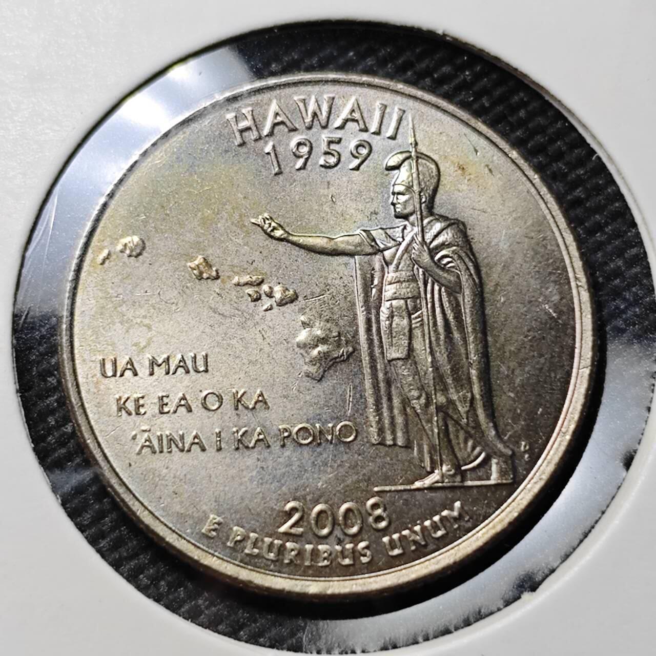 KK钱币收藏小铺 第380期  2月预留时间 周末发货  美国25分纪念币 好品