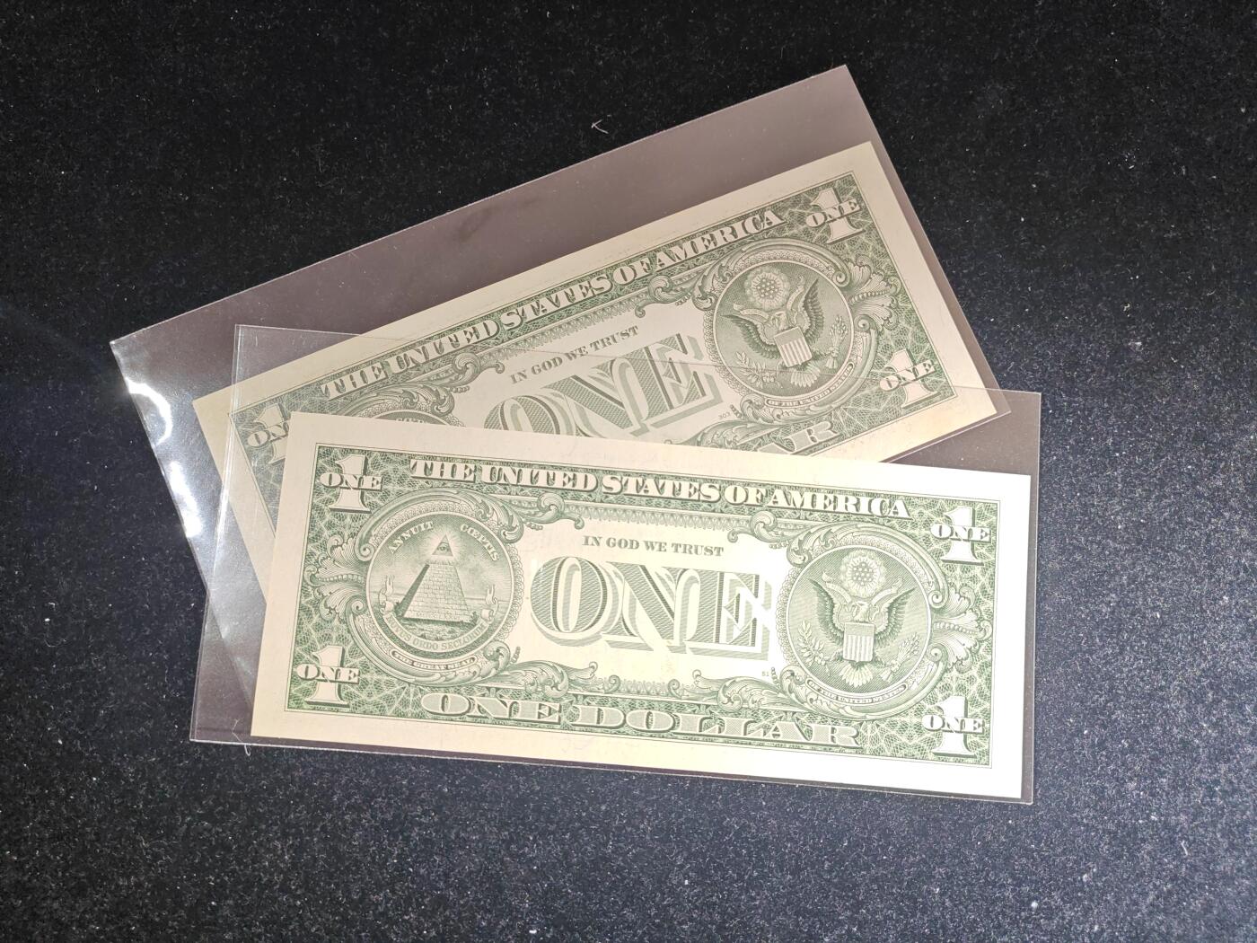 美国纸币 1995年 1美元 无47 B区A冠 全新UNC 单价