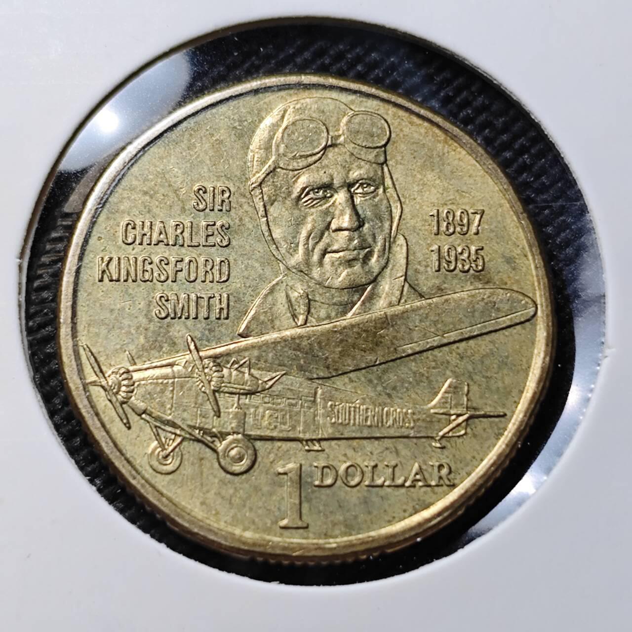 KK钱币收藏小铺 第380期  2月预留时间 周末发货  澳大利亚1元纪念币