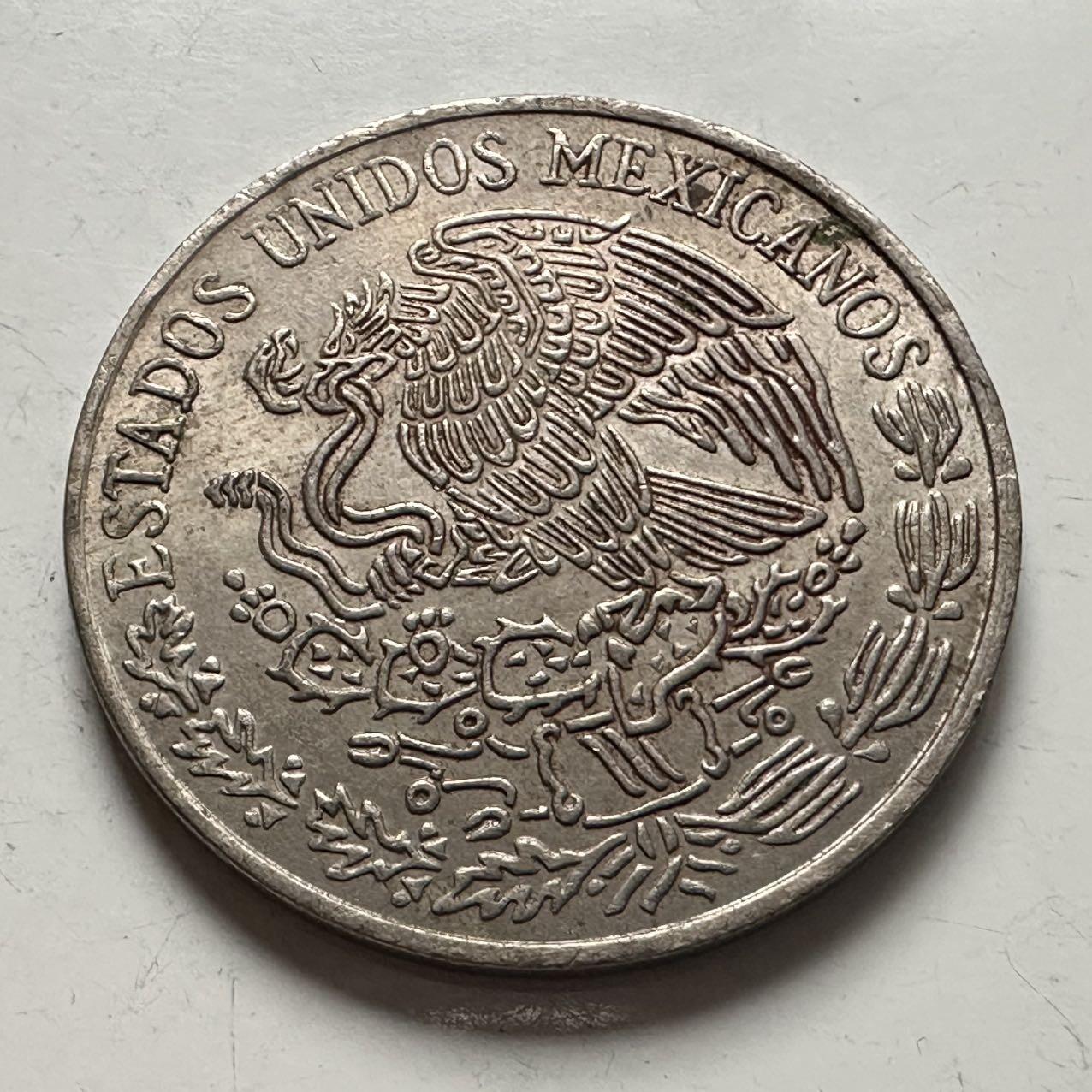 🌹外币初藏🌹🐯2025年第141场  每周二四六晚8️⃣点 接代拍 墨西哥1974年五比索