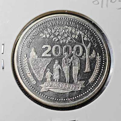 KK钱币收藏小铺 第381期  2月预留时间 周末发货 -  加拿大一元代币