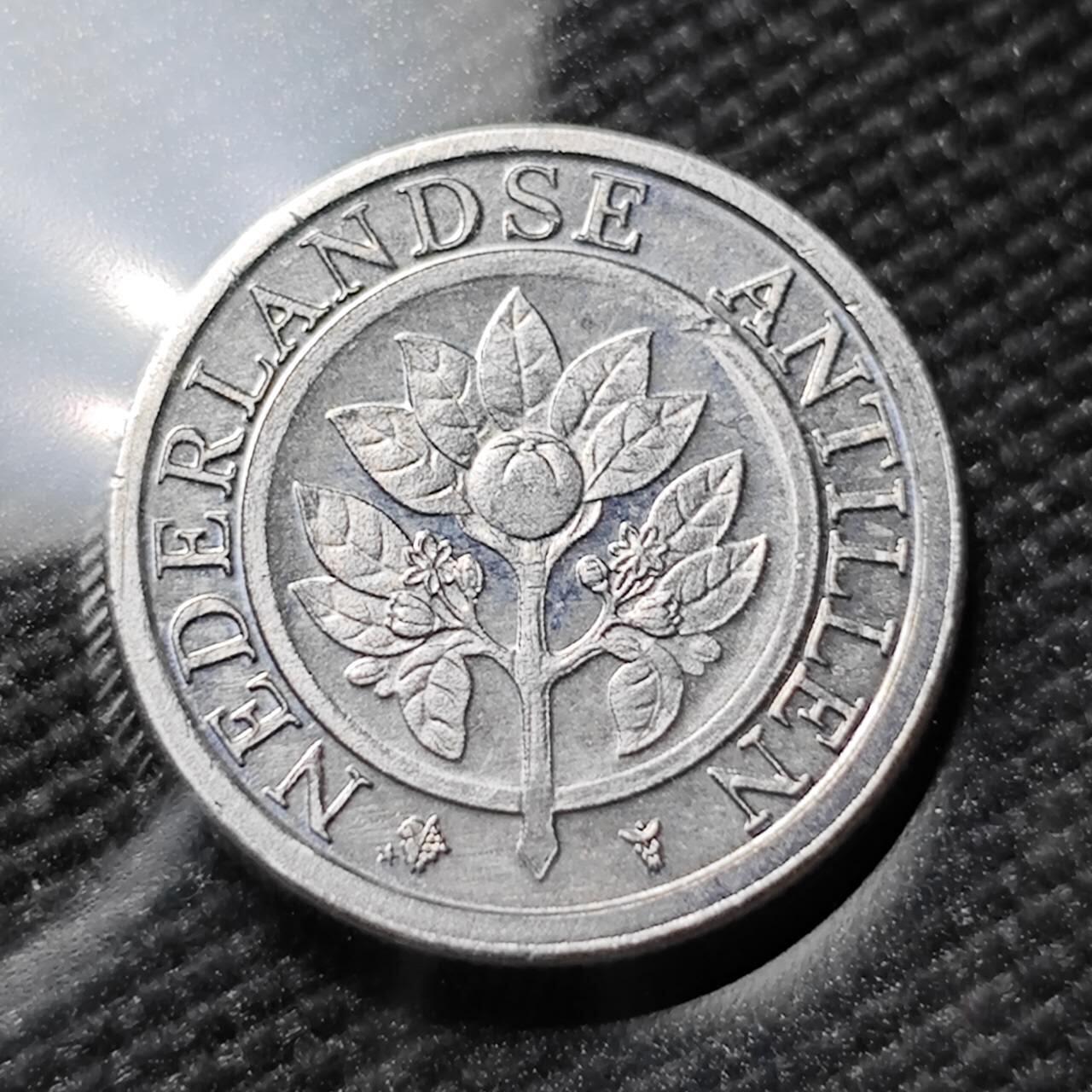 KK钱币收藏小铺 第380期  2月预留时间 周末发货  2002荷属安地列斯1分