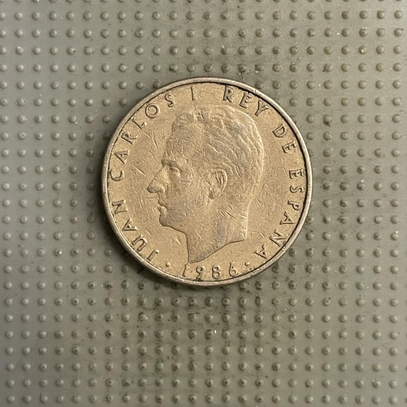 2025年第140场各国散币拍卖（总第140场） 西班牙1986年100比赛塔