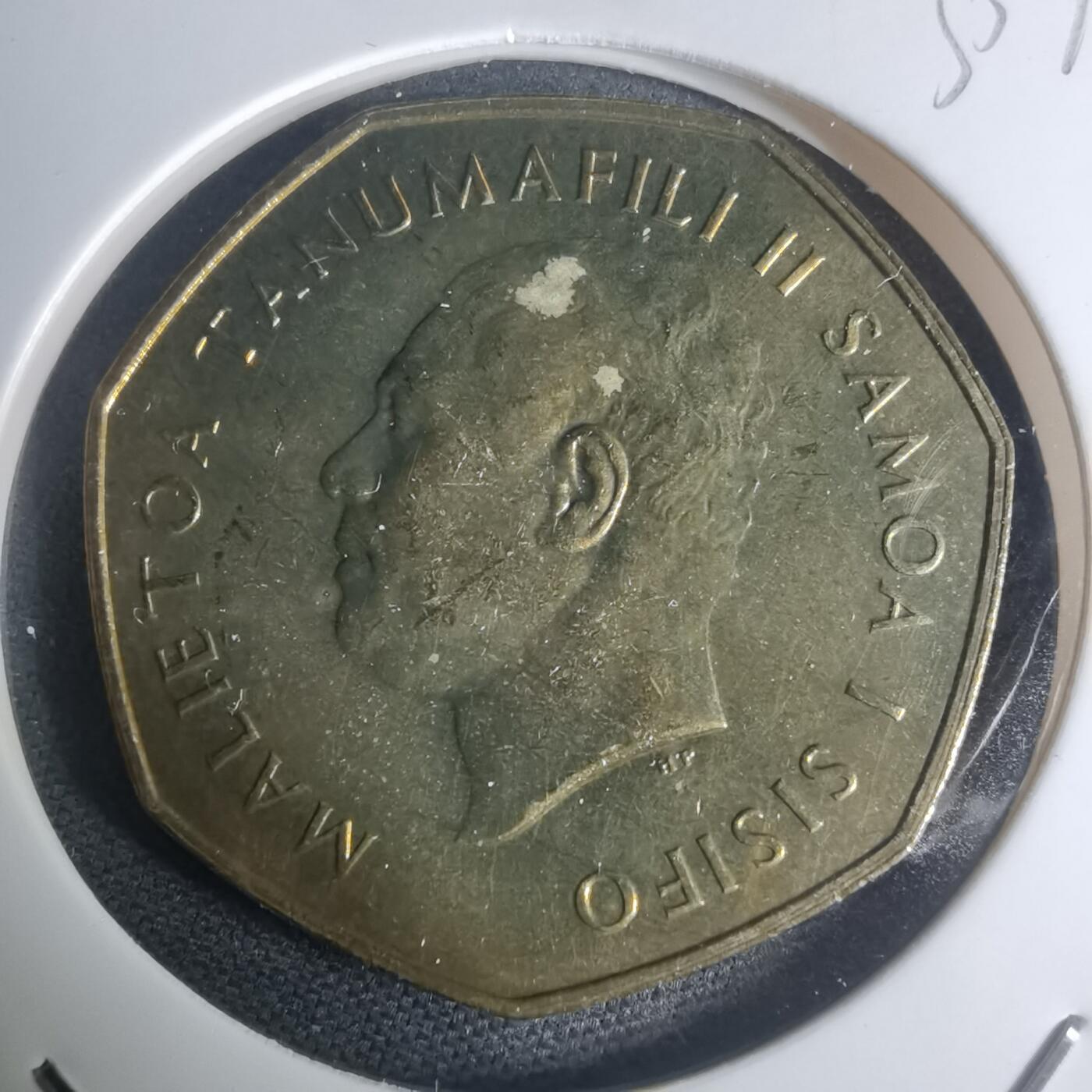 沼泽如烟--第935场 萨摩亚1984年一元