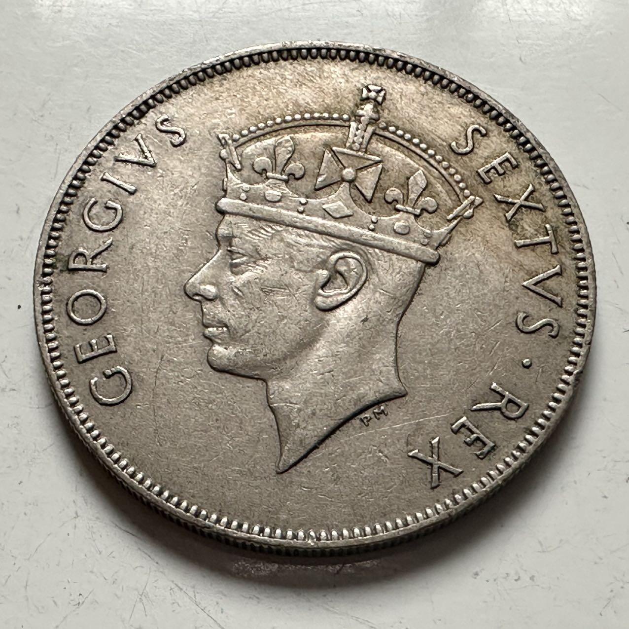 🌹外币初藏🌹🐯2025年第141场  每周二四六晚8️⃣点 接代拍 英属东非1950年一先令