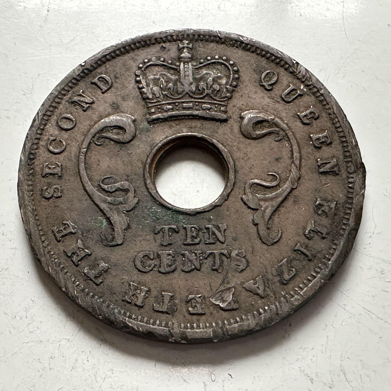 🌹外币初藏🌹🐯2025年第141场  每周二四六晚8️⃣点 接代拍 英属东非1956年10分