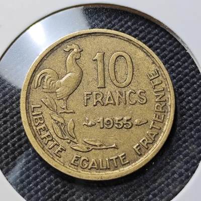 KK钱币收藏小铺 第380期  2月预留时间 周末发货 -  法国10法郎