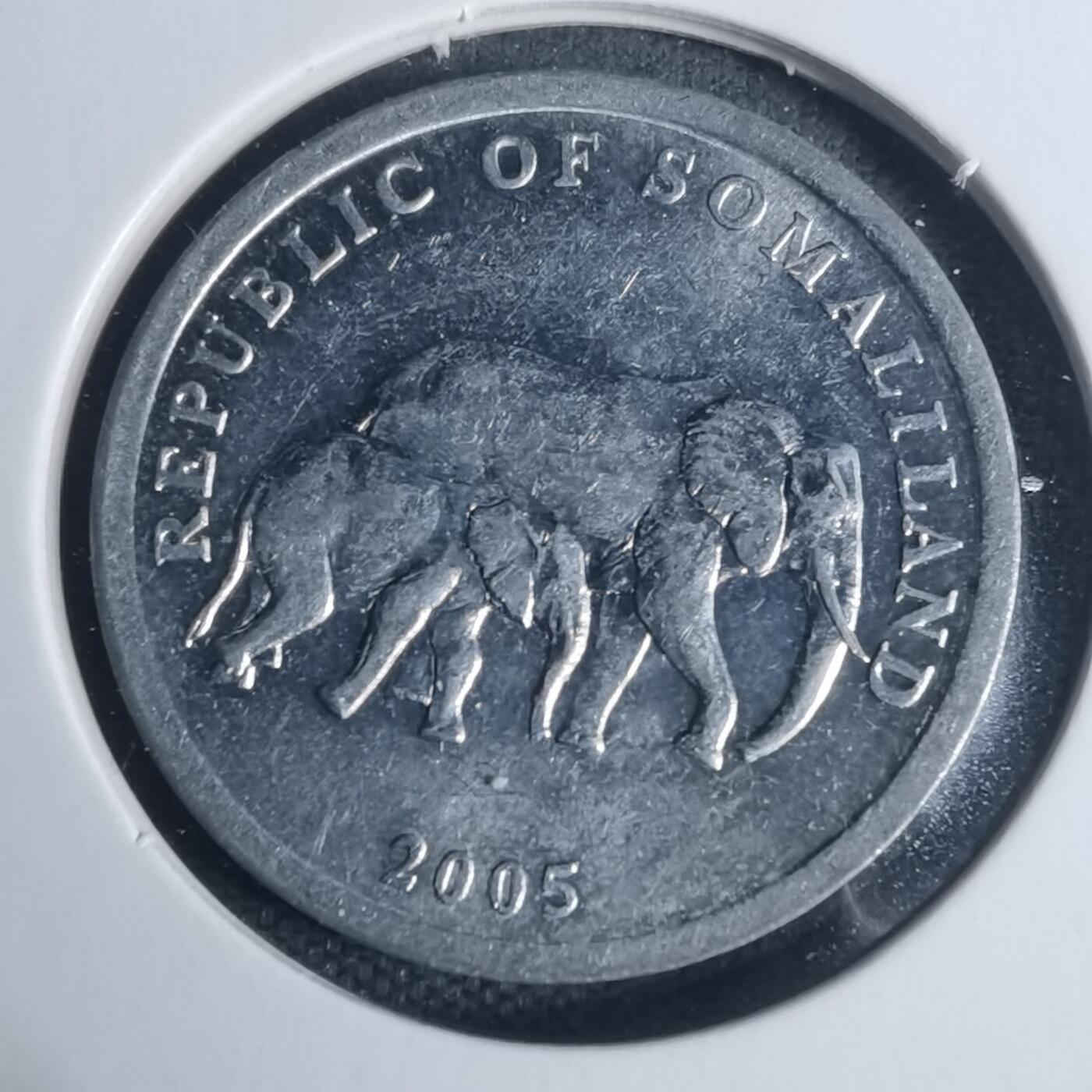 沼泽如烟--第934场 索马里兰2005年5先令