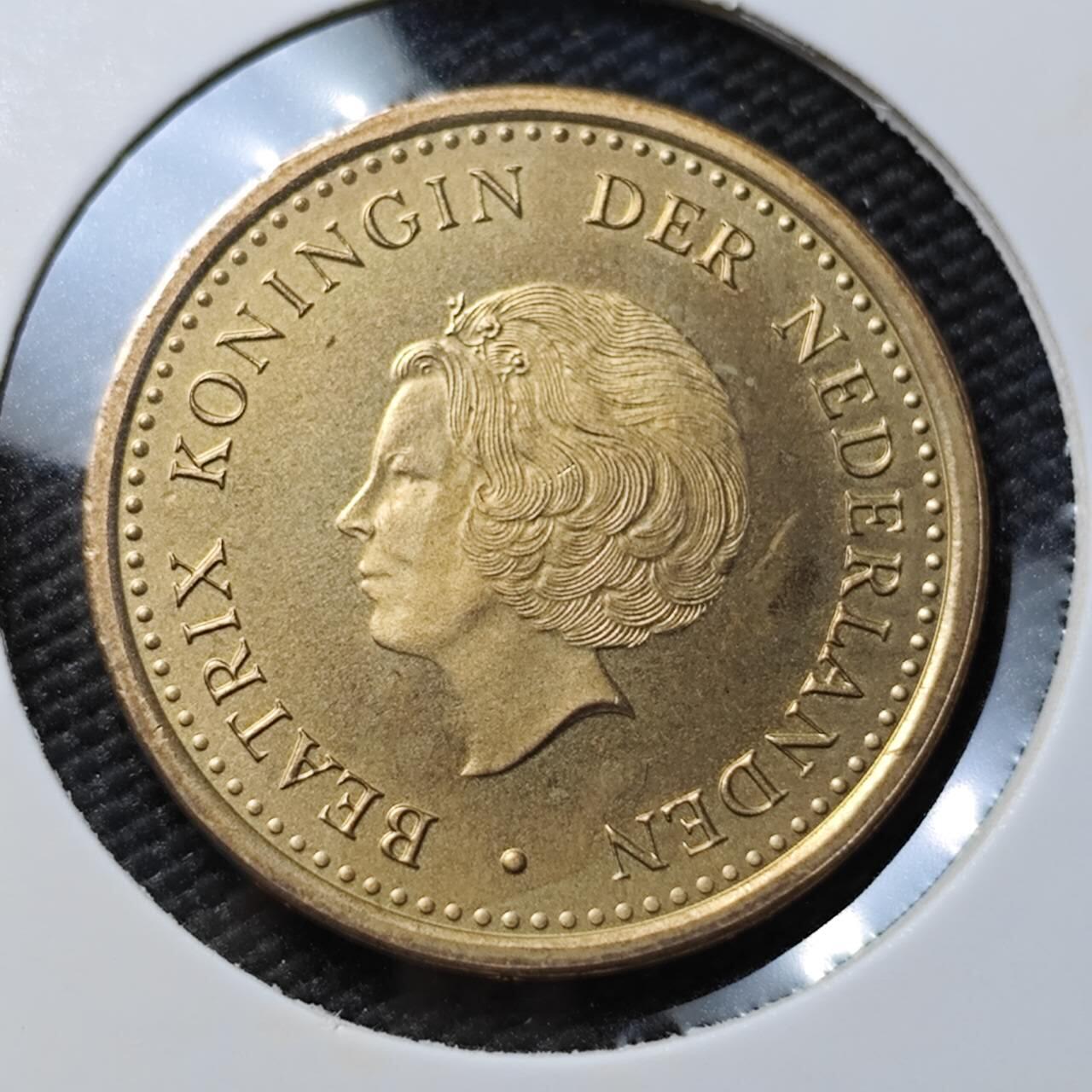 KK钱币收藏小铺 第380期  2月预留时间 周末发货   2002荷属安地列斯1盾 好品