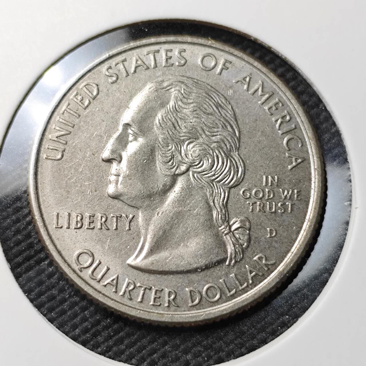 KK钱币收藏小铺 第380期  2月预留时间 周末发货  、美国25分纪念币