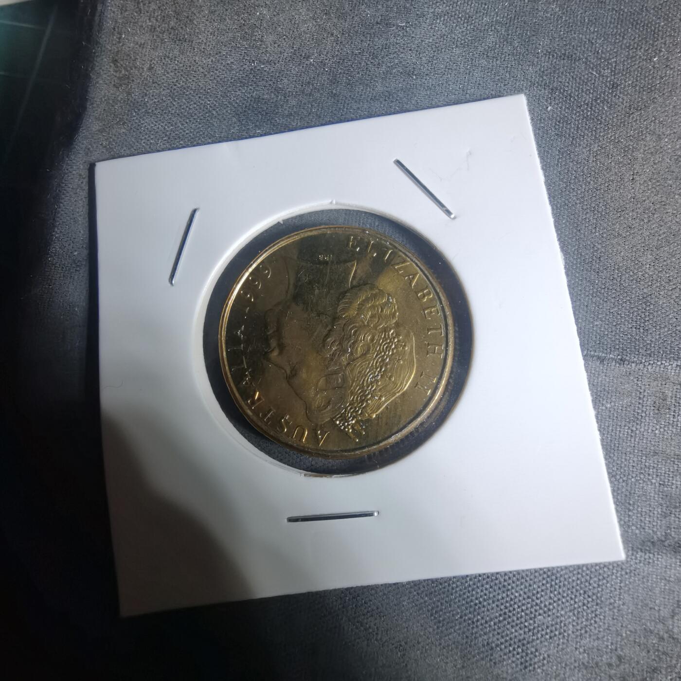 沼泽如烟--第934场 澳大利亚1999年一元纪念币